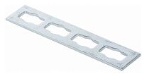 Соединительная пластина для профиля FUS Fischer PFFF 4L 535268, оцинкованная сталь 